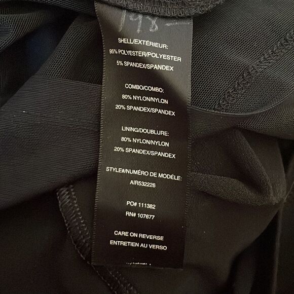 Alice + Olivia Slip Dress Midi Black 6 - Picture 5 of 9